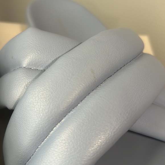 New French Connection Hayden Criss-Cross Flip Flop Slide Sandals - Picture 13 of 13